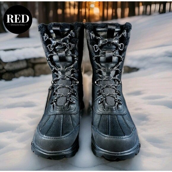 UGG Black Adirondack Meridian Gore-Tex Extreme Boots 1143839 - Women's Size 7 - Picture 2 of 14